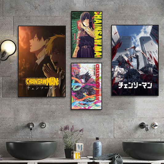 Chainsaw Man Anime Poster's